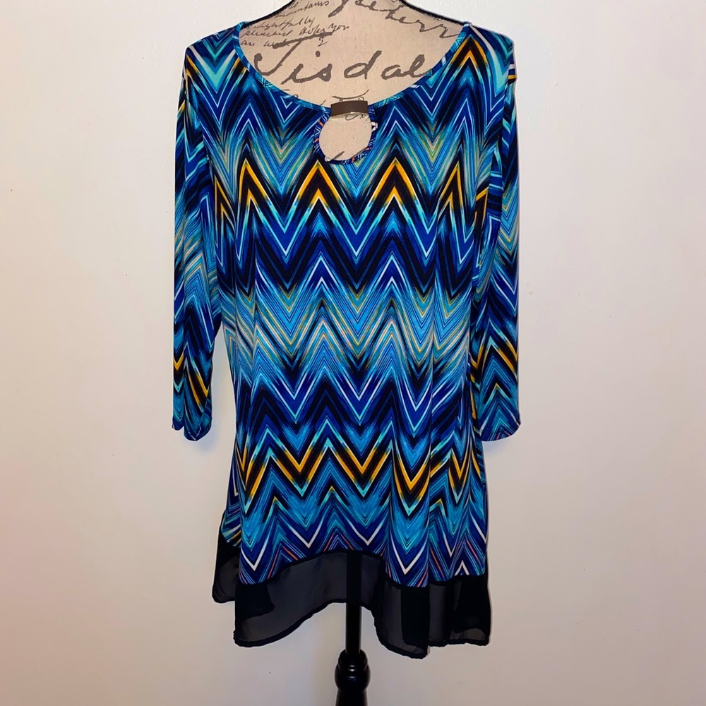 🍂🔹New Directions Plus Size Top🔹🍂